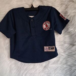 Genuine Merchandise Navy Blue Kids Baseball Jersey